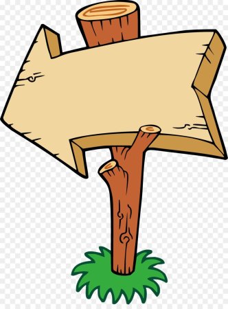 Деревянный указатель