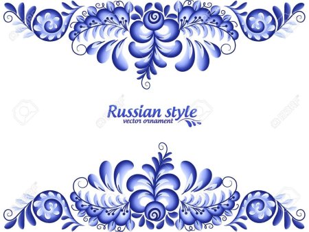 Баннер Гжель