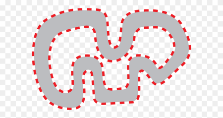 Трасса нарисованная