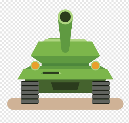 Танк вид спереди