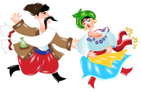 Казак и казачка