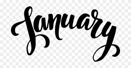 January мультяшный
