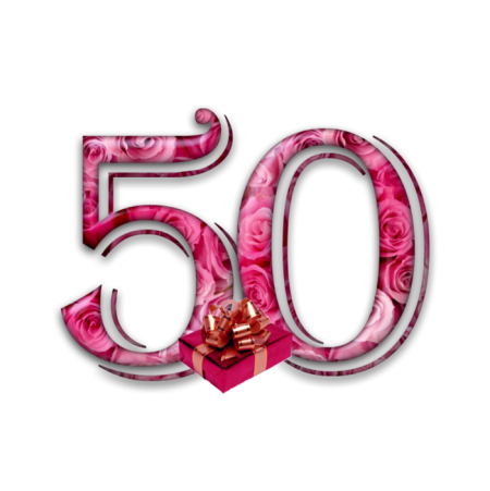 Красивая цифра 50
