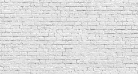 Белая кирпичная стена