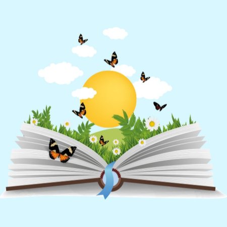 Открытая книга клипарт
