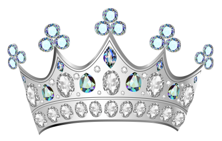 Diamond Silver Tiara Crown