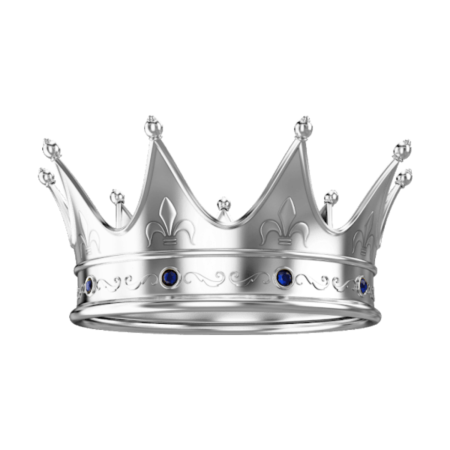 Серебристая корона