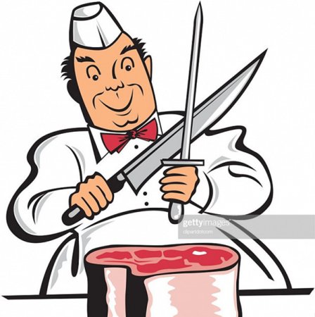 Мясник мультяшный