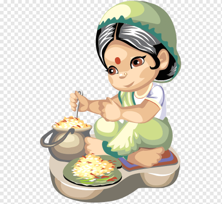 Кулинария на прозрачном фоне