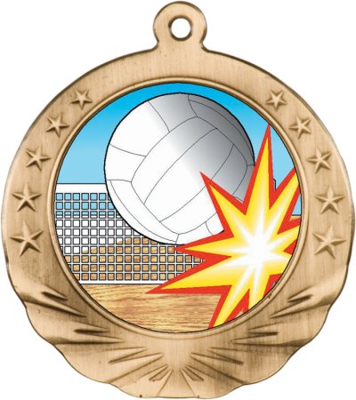 Медаль волейбол