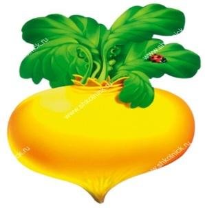 Маска Репка для детей