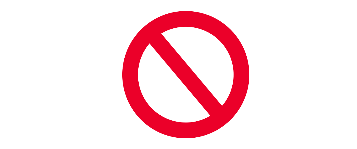 Знак запрета. Запрещающий знак без фона. Запрет без фона. Шаблон знак запрещено без фона.
