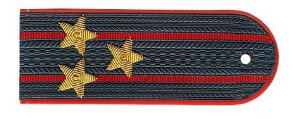 Погоны полковника на белом фоне