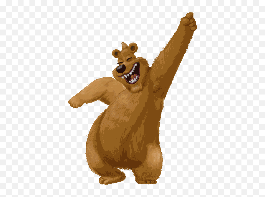 Картинки прикольные двигаются. Танцующий медведь. Медведь танцует. Медведь анимация. Медведь мультяшный.
