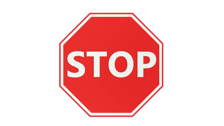 Дорожный знак stop