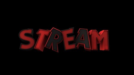 Надпись Stream