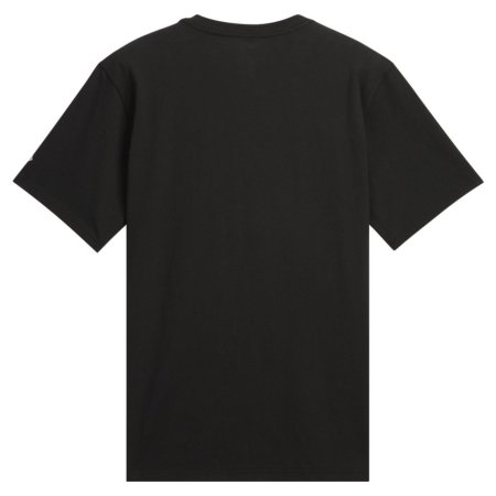 Футболка Uniqlo u 445589 силуэт оверсайз черная мужская