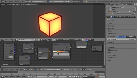 3d моделирование Blender Кристалл