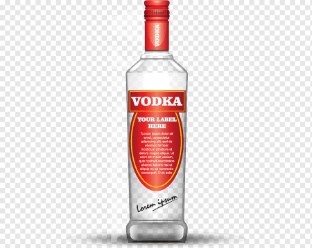 Бутылка водки