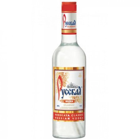 Бутылка русской водки
