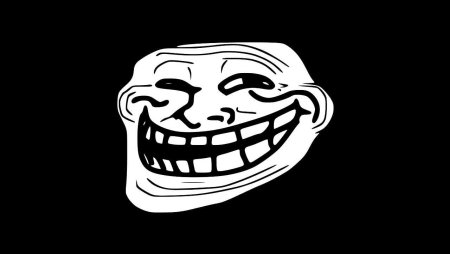 Trollface PNG без фона