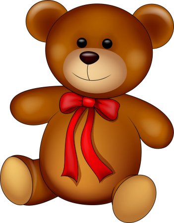 Мишка из мультика