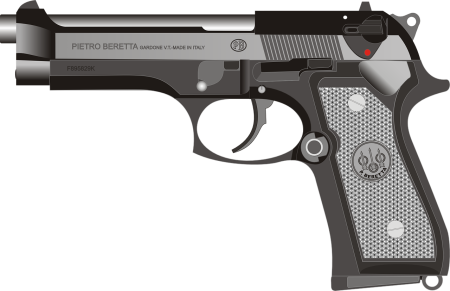 Беретта м9 PNG