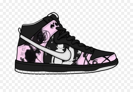 Мультяшные кроссовки Nike