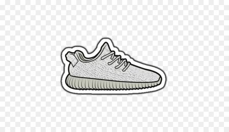 Кроссовки контур Yeezy