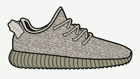 Yeezy Boost вектор