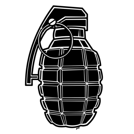 Ф1 граната чб
