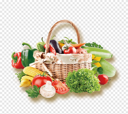 Корзина с овощами