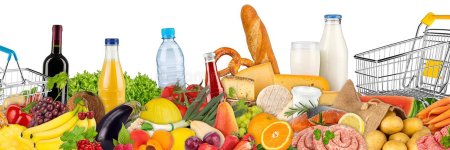 Продукты фон панорама