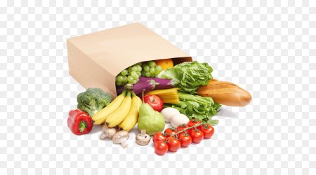 Продукты на прозрачном фоне