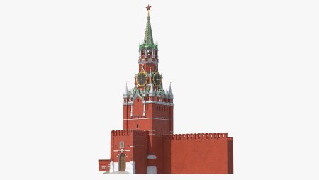 Спасская башня Московского Кремля