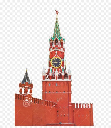 Спасская башня Московского Кремля вектор