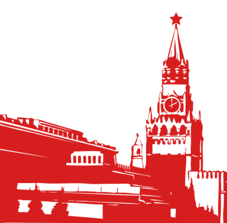 Спасская башня Московского Кремля вектор