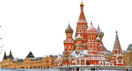 Собор Василия Блаженного Москва вектор