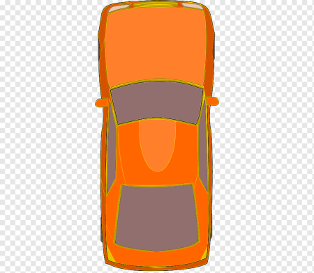 Мультяшная машинка вид сверху