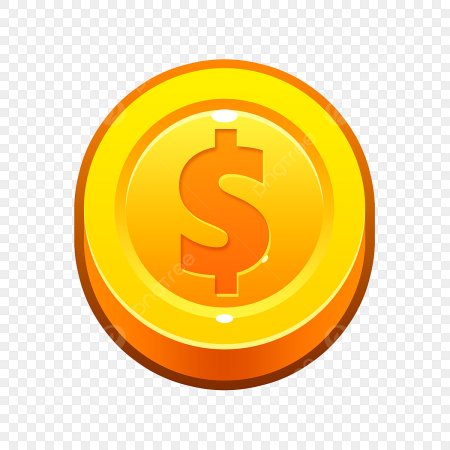 Монетка игровая иконка