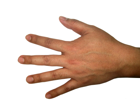 Рука человека