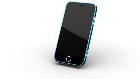 Смартфон под углом