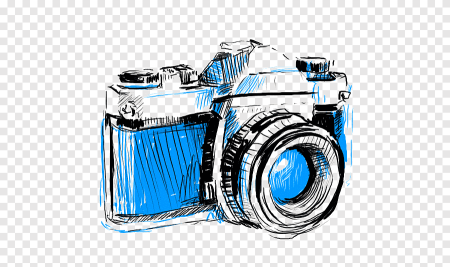 Нарисованный фотоаппарат