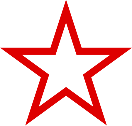 Красная пятиконечная звезда