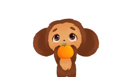 Чебурашка картинка для детей