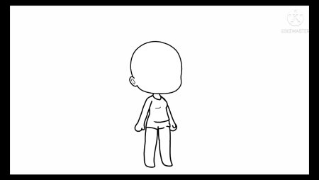 Позы для срисовки гача