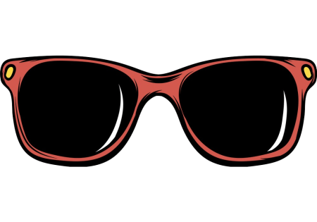 Sunglasses isolated иллюстрация
