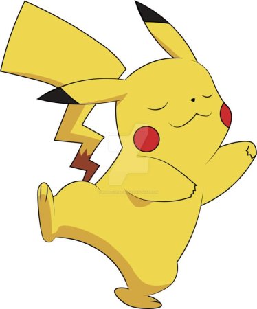 Pikachu сбоку