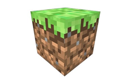 Grass блок майнкрафт