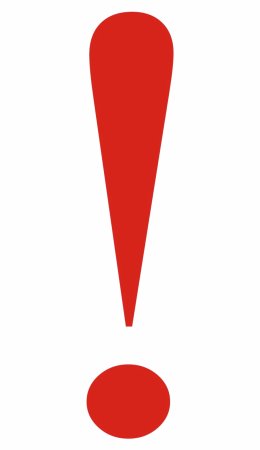 Красный восклицательный знак